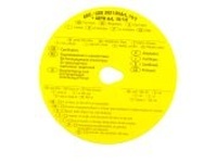 Žluté kotoučky - potvrzení